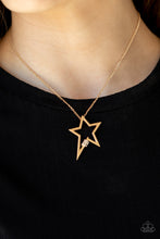 Load image into Gallery viewer, Light Up The Sky - Gold - Paparazzi Accessories