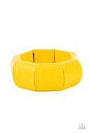 Coconut Cove - Yellow - Paparazzi Accessories