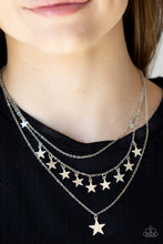 Load image into Gallery viewer, Americana Girl - Silver - Paparazzi Accessories