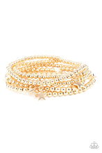 Load image into Gallery viewer, American All-Star - Gold - Paparazzi Accessories