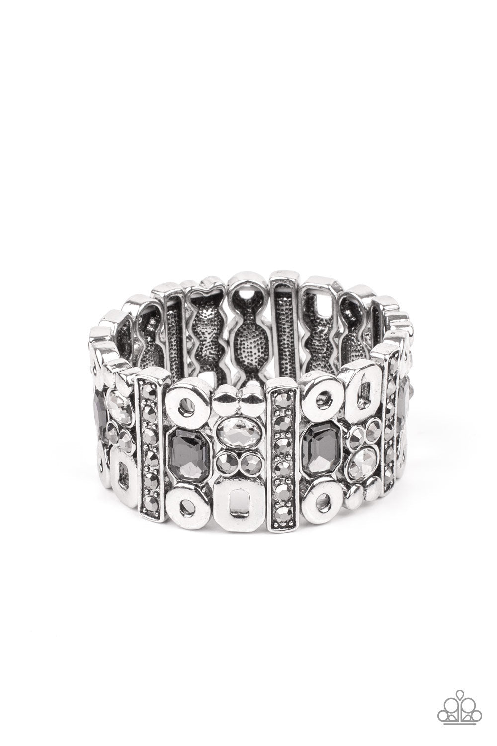 Dynamically Diverse - Silver - Paparazzi Accessories