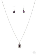 Vintage Validation - Purple - Paparazzi Accessories