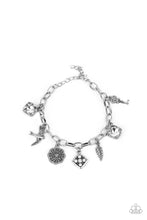 Load image into Gallery viewer, Fancifully Flighty - White - Paparazzi Accessories