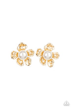Load image into Gallery viewer, Apple Blossom Pearls - Gold - Paparazzi Accessories