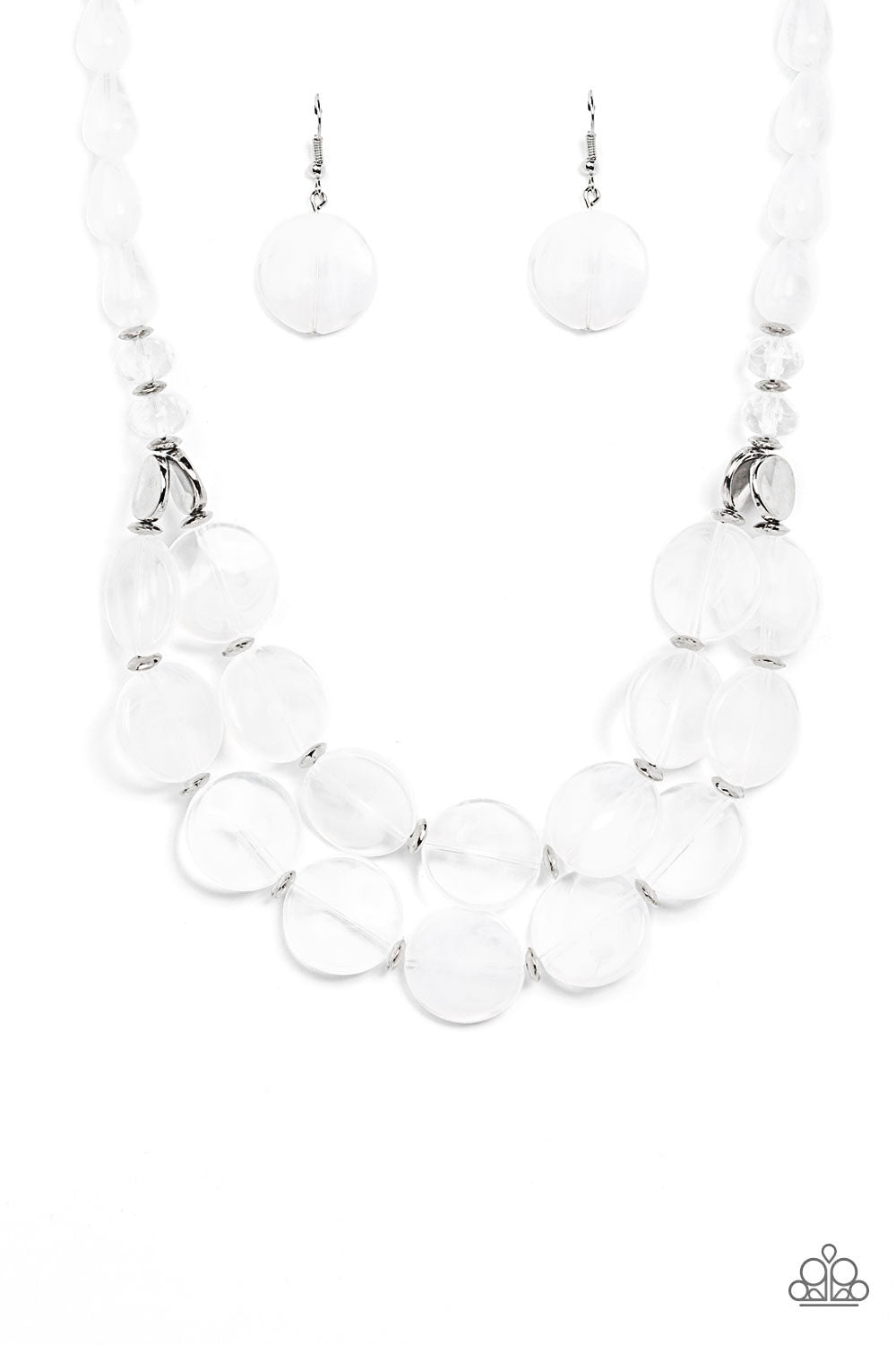 Beach Day Demure - White - Paparazzi Accessories