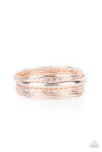 Load image into Gallery viewer, Trophy Texture - Rose Gold - Paparazzi Accessories