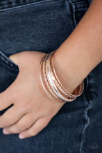 Load image into Gallery viewer, Trophy Texture - Rose Gold - Paparazzi Accessories