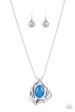 Load image into Gallery viewer, Amazon Amulet - Blue - Paparazzi Accessories