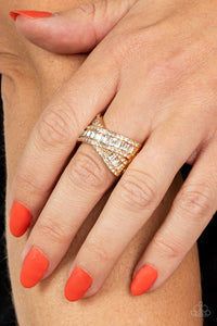 Status Update - Gold - Paparazzi Accessories