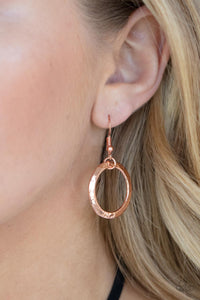Spiraling Out of COUTURE - Copper - Paparazzi Accessories