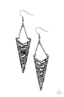 Sharp-Dressed Drama - Black - Paparazzi Accessories