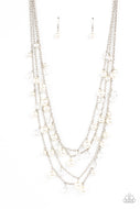 Vintage Virtuoso - White - Paparazzi Accessories
