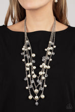 Load image into Gallery viewer, Vintage Virtuoso - White - Paparazzi Accessories