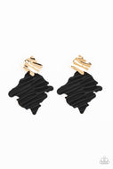 Crimped Couture - Gold - Paparazzi Accessories