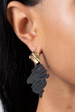 Load image into Gallery viewer, Crimped Couture - Gold - Paparazzi Accessories