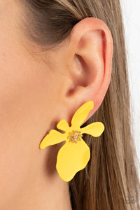 Hawaiian Heiress - Yellow - Paparazzi Accessories