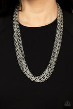 Load image into Gallery viewer, Dynamite Dynamo - Silver - Paparazzi Accessories