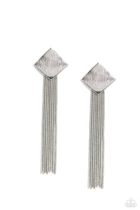 Experimental Elegance - Silver - Paparazzi Accessories