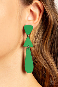 Retro Redux - Green - Paparazzi Accessories