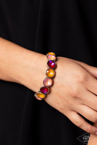 Radiant on Repeat - Orange - Paparazzi Accessories