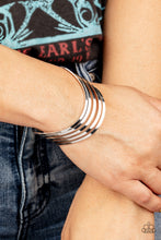 Load image into Gallery viewer, Tantalizingly Tiered - Silver - Paparazzi Accessories