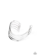 Tantalizingly Tiered - Silver - Paparazzi Accessories