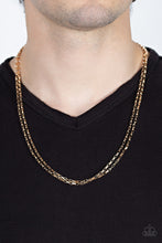 Load image into Gallery viewer, Dead Heat - Gold - Paparazzi Accessories