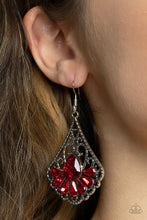 Load image into Gallery viewer, Exemplary Elegance - Red - Paparazzi Accessories