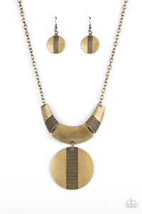 Metallic Enchantress - Brass - Paparazzi Accessories