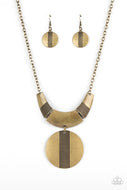 Metallic Enchantress - Brass - Paparazzi Accessories