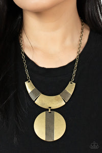 Metallic Enchantress - Brass - Paparazzi Accessories