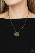 Load image into Gallery viewer, Live The Life You Love - Brass - Paparazzi Accessories