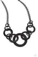 Uptown Links - Black - Paparazzi Accessories