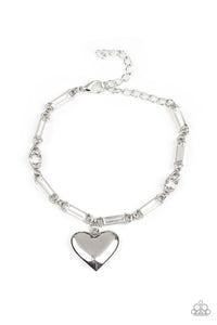 Sweetheart Secrets - White - Paparazzi Accessories