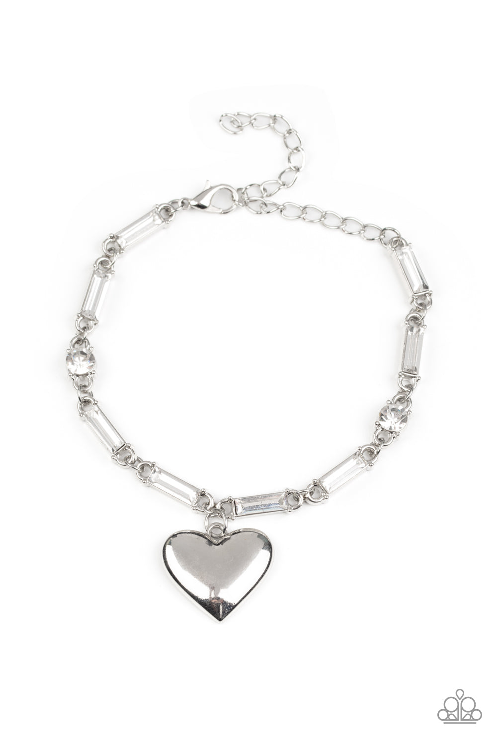 Sweetheart Secrets - White - Paparazzi Accessories