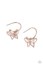 Load image into Gallery viewer, Butterfly Freestyle - Rose Gold - Paparazzi Accessories