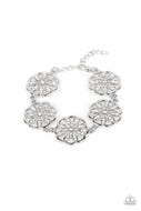 Blooming Bling - White - Paparazzi Accessories