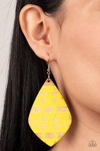 Zimbabwe Zoo - Yellow - Paparazzi Accessories