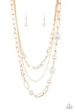 Load image into Gallery viewer, Modern Innovation - Gold - Paparazzi Accessories
