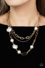 Load image into Gallery viewer, Modern Innovation - Gold - Paparazzi Accessories