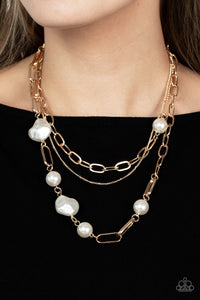 Modern Innovation - Gold - Paparazzi Accessories