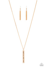 Load image into Gallery viewer, Matt 7:7 - Gold - Paparazzi Accessories