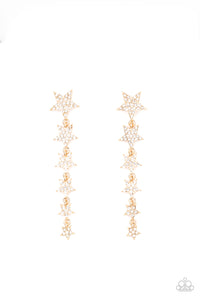 Americana Attitude - Gold - Paparazzi Accessories