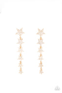 Americana Attitude - Gold - Paparazzi Accessories
