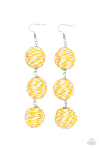 Laguna Lanterns - Yellow - Paparazzi Accessories