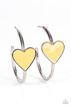 Load image into Gallery viewer, Kiss Up - Yellow - Paparazzi Accessories