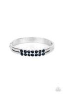 Doubled Down Dazzle - Blue - Paparazzi Accessories