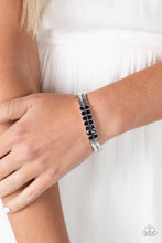 Load image into Gallery viewer, Doubled Down Dazzle - Blue - Paparazzi Accessories