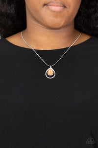Gorgeously Glimmering - Orange - Paparazzi Accessories