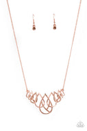 Thunderstruck Teardrops - Copper - Paparazzi Accessories
